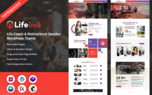 Lifelink - Life Coach & Motivational Speaker WordPress Theme