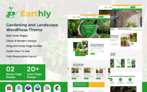 Earthly - Gardening and Landscape WordPress Theme