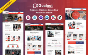 Goalnet - Business Consulting WordPress Theme