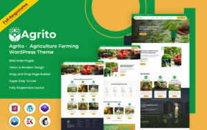 Agrito - Agriculture Farming WordPress Theme