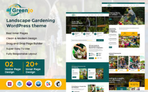 GreenJo - Landscape Gardening WordPress Theme