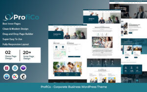 ProfiCo - Corporate Business WordPress Theme