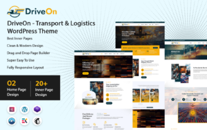 DriveOn - Transport & Logistics WordPress Theme