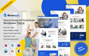 Bonemok - Physical Therapy and Physiotherapy WordPress Theme
