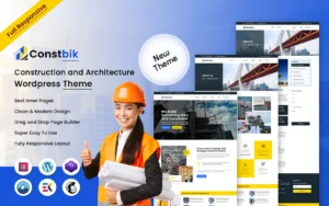 Constbik - Construction and Architecture WordPress Theme