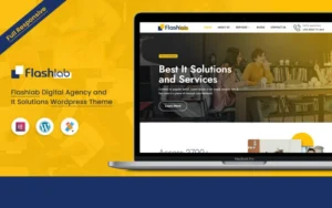 Flashlab Digital Agency and It Solutions WordPress Theme