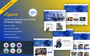 Uplab - Corporate Business and Startup WordPress Theme